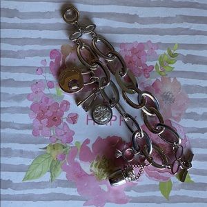 Armani exchange charm bracelet